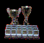Cups and medals