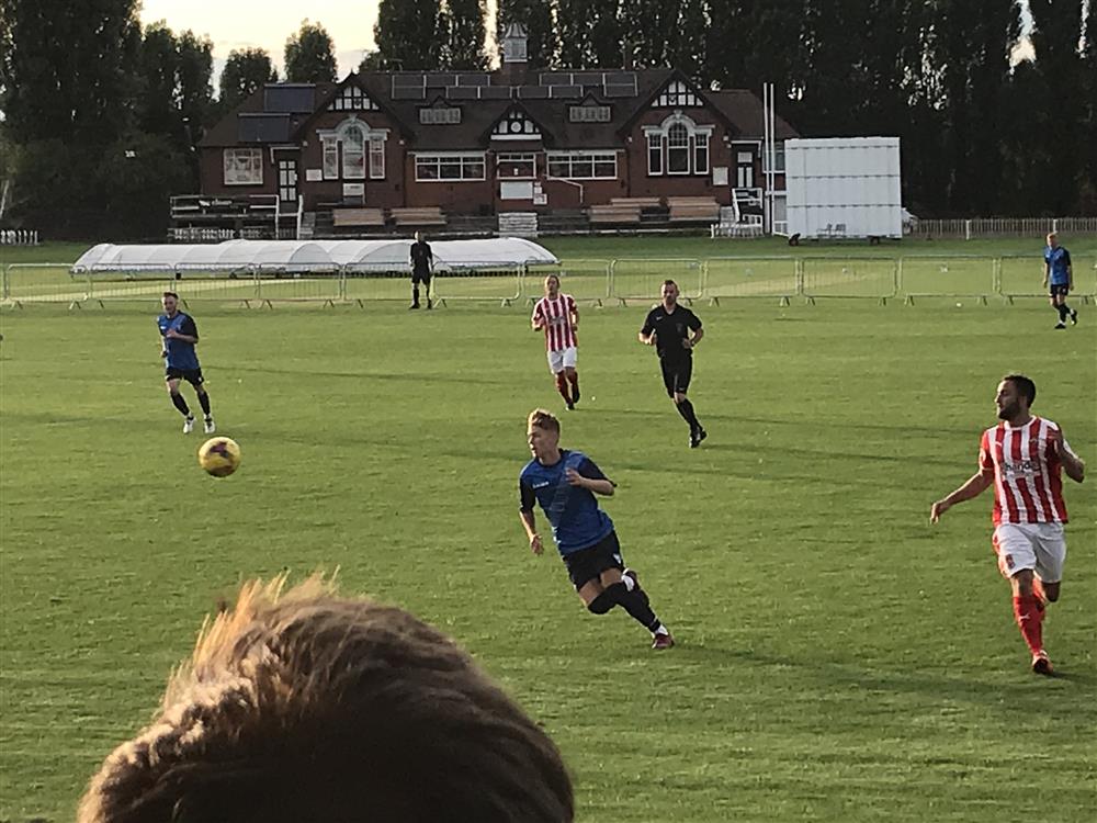 Mitchell in action against Stourbridge